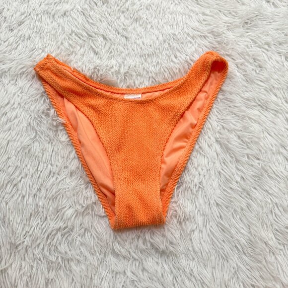 Xhilaration Other - Women Xhilaration Ribbed Bikini Bottom Medium Coverage in Orange Size Medium